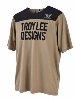 TROY LEE DESIGNS Walnut Black Skyline SS Jersey MTB Trail Lightweight Mesh shirt